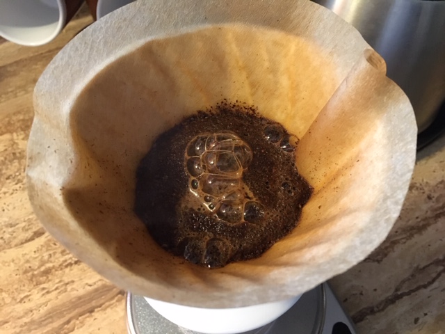 Picture of pour over setup